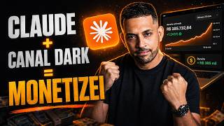 😱 Eu Deixei o Claude Cuidar do Canal Dark e Isso Aconteceu...