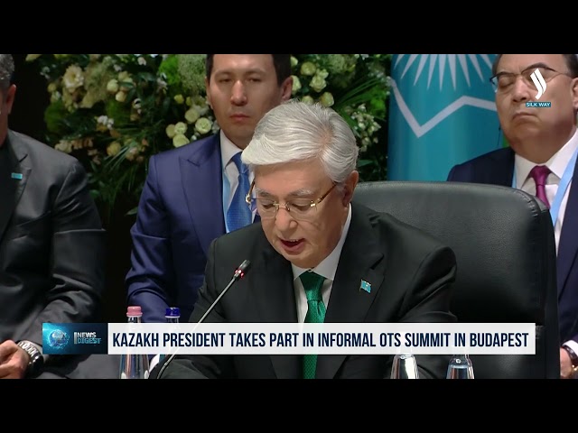 Kazakh President takes part in informal OTS summit in Budapest