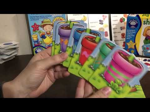 Speech & Language Kit must-have Game - Shopping List by Orchard Toys ! Flower Pot thrift store find