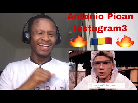 African React To Antonio Pican - Comentariile De Pe INSTAGRAM 3