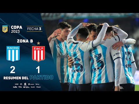 #CopaDeLaLiga 2023 | Fecha 3 | resumen de Racing - Estudiantes