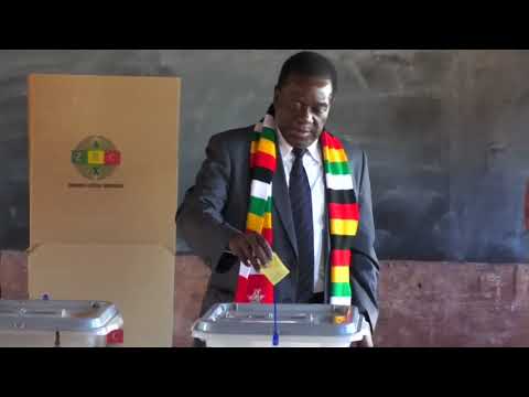 ‘These elections will be peaceful’ – Zimbabwean president Mnangagwa