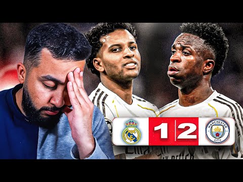 SAME BS EVERY GAME.. | REAL MADRID 1-2 MAN CITY REACTION!