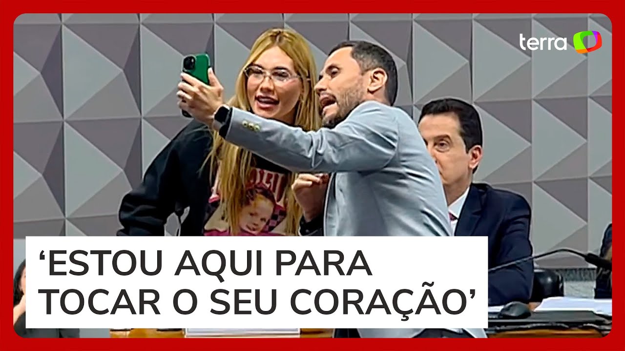 CPI das Bets: Senador Cleitinho pede a Virginia Fonseca vídeo para esposa: ‘Agora o clima ficou bom’