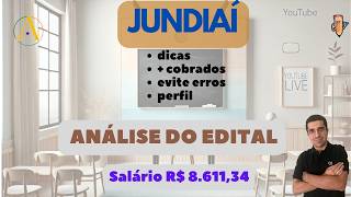 Análise do Edital do P.S. JUNDIAÍ 2026/27 – PEB I e prof especialista - banca VUNESP