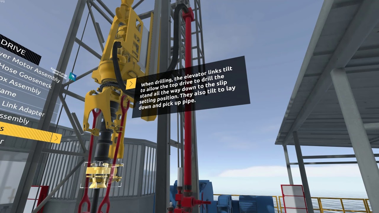 Virtual Reality Oil Rig Safety Simulation — project hero image