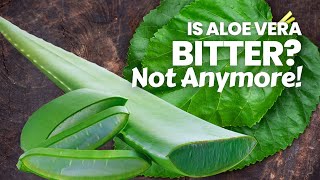 How To Remove The Bitter Taste of Aloe Vera Naturally (It Really Works!)