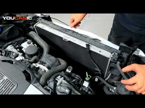 2006-13 Mercedes Benz S-Class W221 S550 S400 Radiator Replacement
