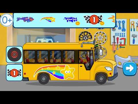 Kids School Bus Adventure Video