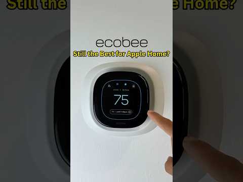 Is This Still the Best Thermostat for Apple Home Users in 2025?  #applehome#ecobee #smarthome