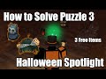 How To SOLVE Puzzle 3 In Halloween Spotlight Free Hair Unearthly Lanterns The Watcher In Silence