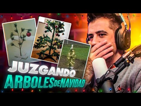 JUZGANDO LOS ÁRBOLES DE NAVIDAD DE MIS SUSCRIPTORES