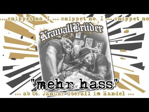 KrawallBrüder - Mehr Hass - Snippet PART 1