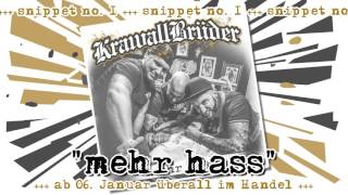 KrawallBrüder - Mehr Hass - Snippet PART 1