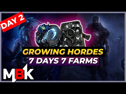 I ran 100 Growing Hordes Maps - Expedition & Harvest 🥰