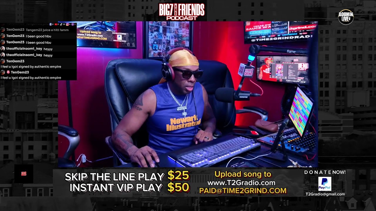 Live Music Review w/ @iamBig7 & Friends on T2GRadio/Boominlive‼️ Ep 1389.