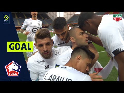 Goal Burak YILMAZ (4' pen - LOSC LILLE) RC LENS - LOSC LILLE (0-3) 20/21