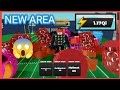 NEW SUPERBALL AREA IN STRONGMAN SIMULATOR ROBLOX UPDATE