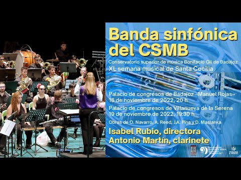 Óscar Navarro: Paconchita. Banda sinfónica del CSMB, noviembre 2022 (4K)