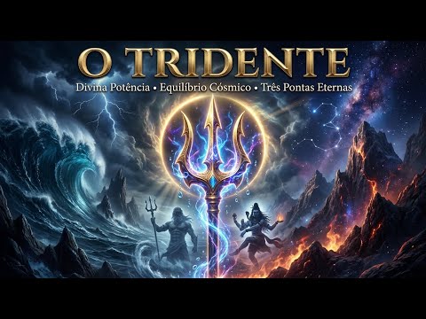 O TRIDENTE: SÍMBOLO ETERNO DE PODER CÓSMICO E TRANSFORMAÇÃO