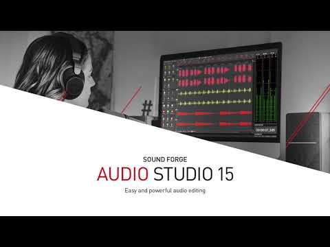 Sound Forge Audio Studio 15