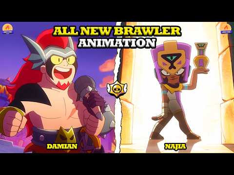 Brawl Stars | All New Brawler Animation | Damian Updated