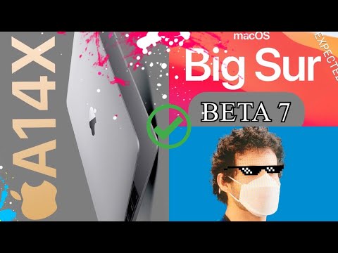 macOS Big Sur BETA 7 Preview - Apple Silicon Mac 2020 with A14X Chip & Apple Face Mask Revealed...