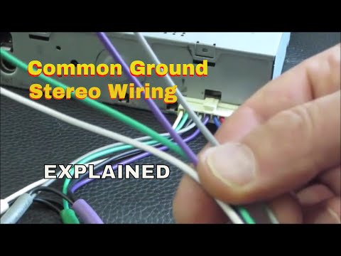 Wiring common ground speakers with an old school classic shaft radio