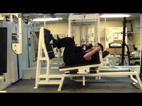 Lying Leg Press Machine