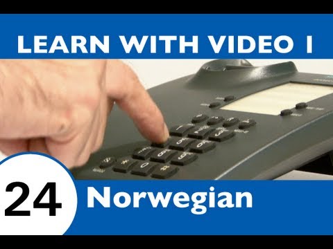Learn Norwegian with Video - Working With Your Dutch Skills!