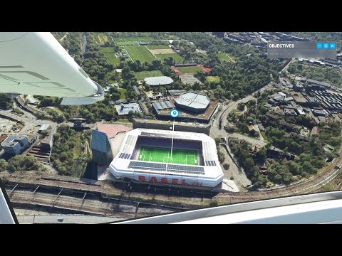 Microsoft Flight Simulator - Basel, Switzerland (World Update VI: Austria, Germany, Switzerland)