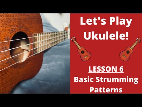 Let's Play Ukulele Lesson 6 | Basic Strumming Patterns | Cory Teaches Music