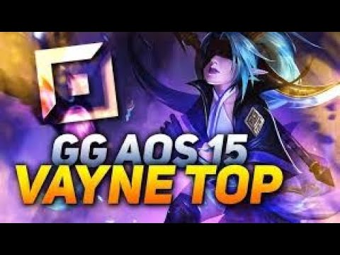 Vayne top vs Yone - wilnost