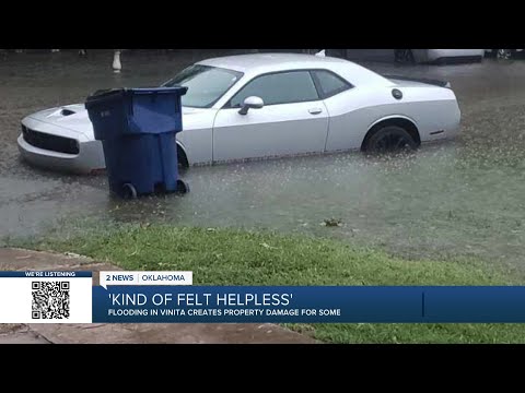 CARS UNDERWATER: Flash flooding in Vinita leaves residents with costly repairs