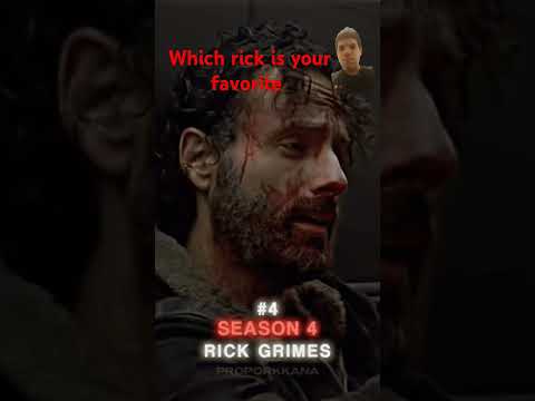 [react] ranking rick grimes from every season ft @porporkkana