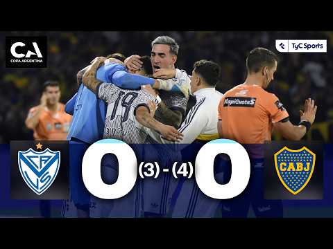 Vélez 0 (3) - (4) 0 Boca | Copa Argentina 2026 | Octavos de Final