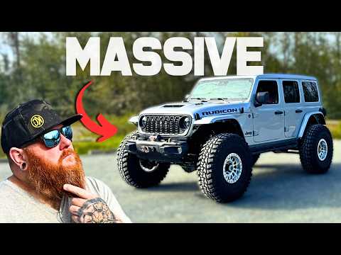 MASSIVE 2024 Jeep Wrangler Rubicon 392 on 42's and Dynatrac 60 Axles!
