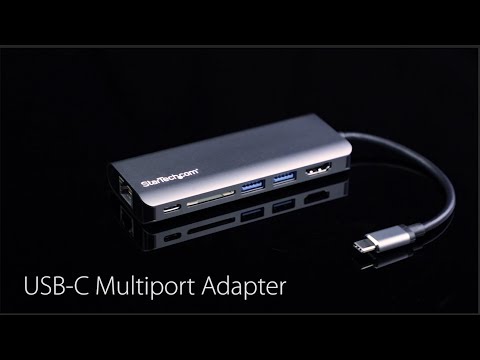 StarTech USB-C Travel Dock to 4K HDMI Multiport Adapter