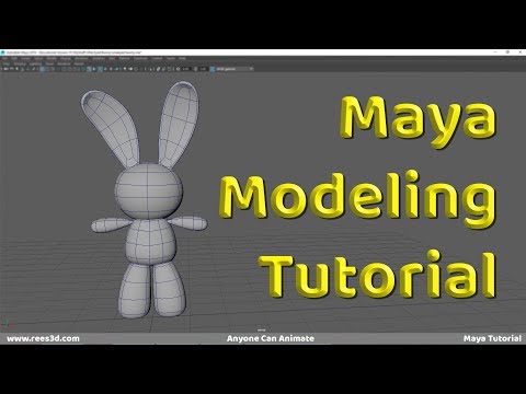 Maya Tutorial : Bunny Modeling