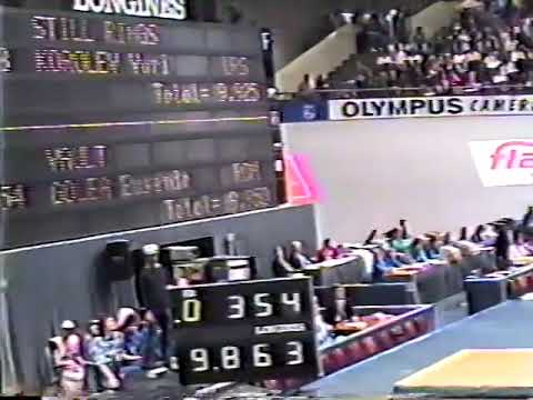 🥈 Eugenia Golea 🇷🇴 VT EF 9.907 1987 World Championships