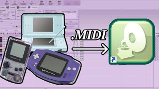 How to Extract Midi Files From Nintendo DS + GBA + GAMEBOY Games