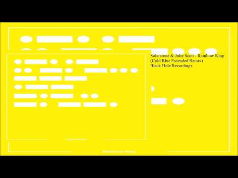 Solarstone & Julie Scott - Rainbow King (Cold Blue Extended Remix)
