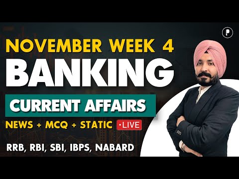 Weekly Banking Current Affairs | November Week 4 | Parcham Classes