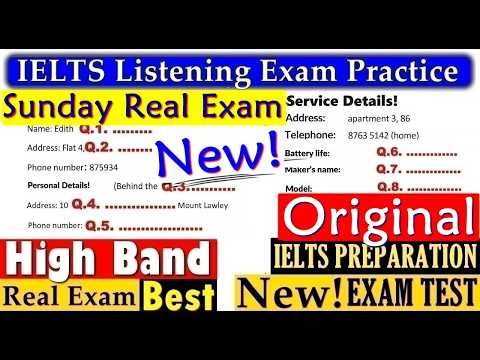 IELTS LISTENING PRACTICE TEST 2025 WITH ANSWERS | 16.11.2025
