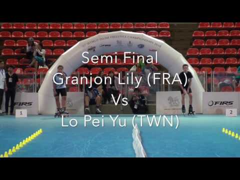 2016 WIFC Speed Slalom Junior Women 4th Place Granjon Lily（FRA