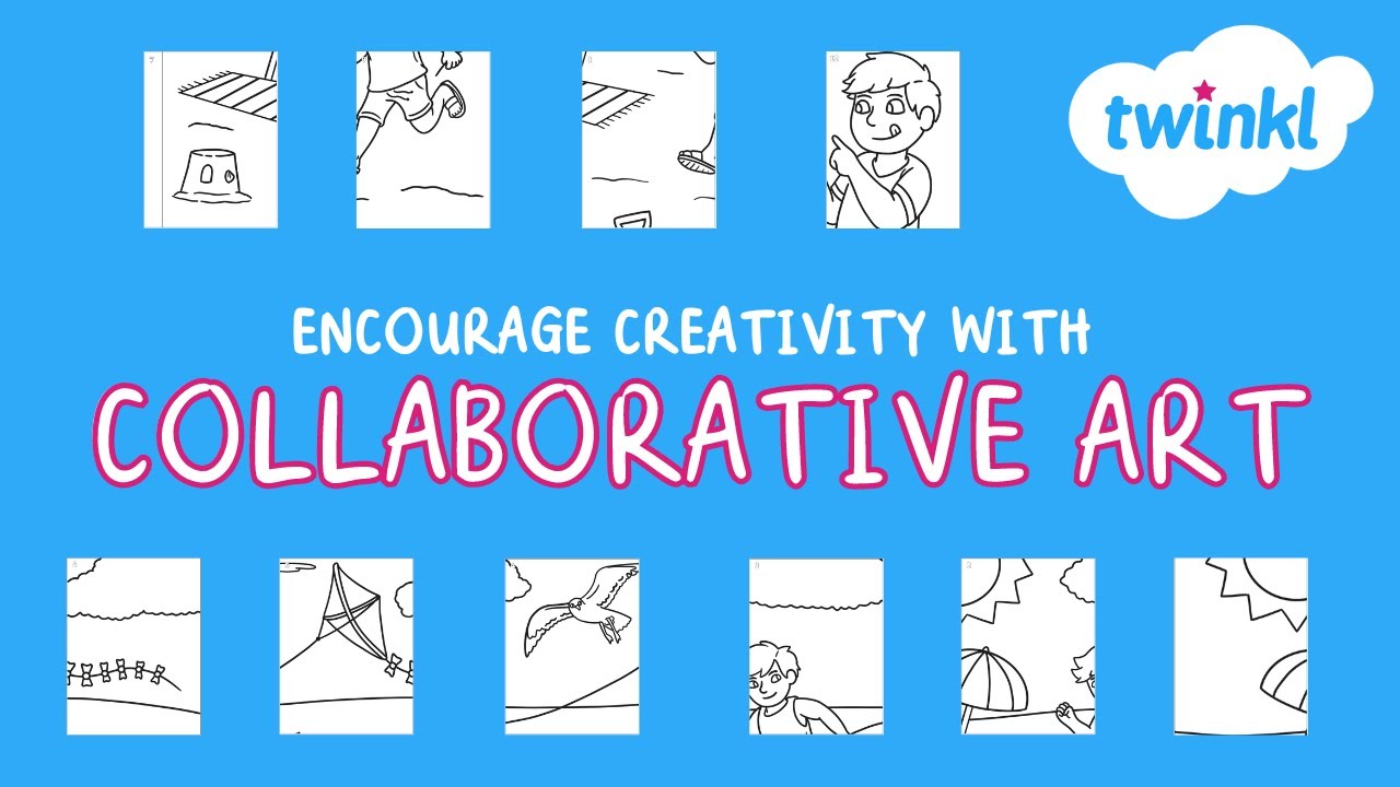 Collaborative Art | Classroom Crafts for Kids | No Prep Lessons | Twinkl