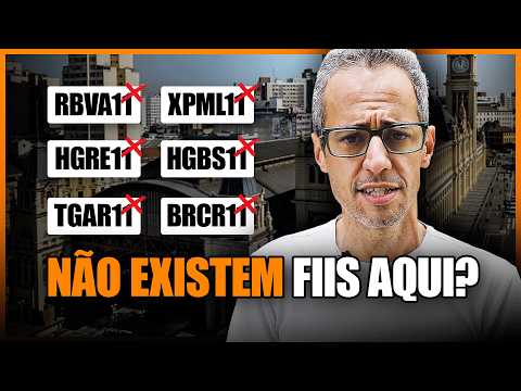 POR QUE OS FIIS FOGEM DO CENTRO DE SP? NINGUÉM FALA SOBRE ISSO