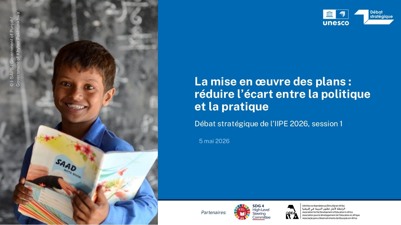 La mise en œuvre des plans : réduire l’écart entre la politique et la pratique