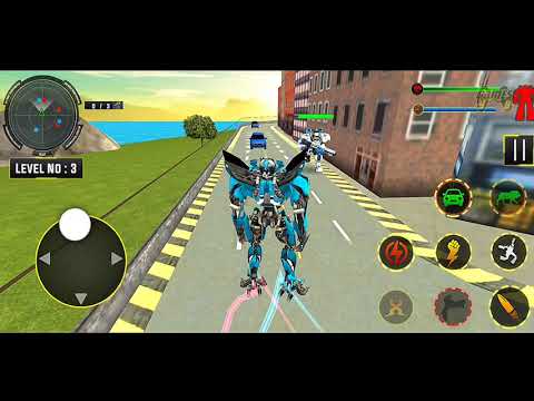 Lion Car Robot Transform Game 2021: Robot Transformation Wars - Android Gameplay