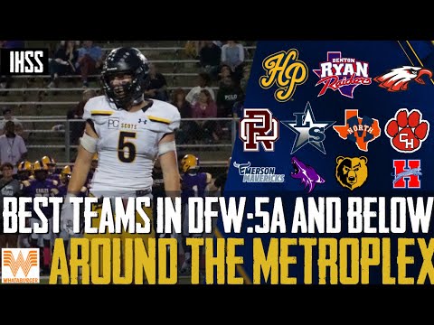 Around The Metroplex: The Best Teams 5A and Below